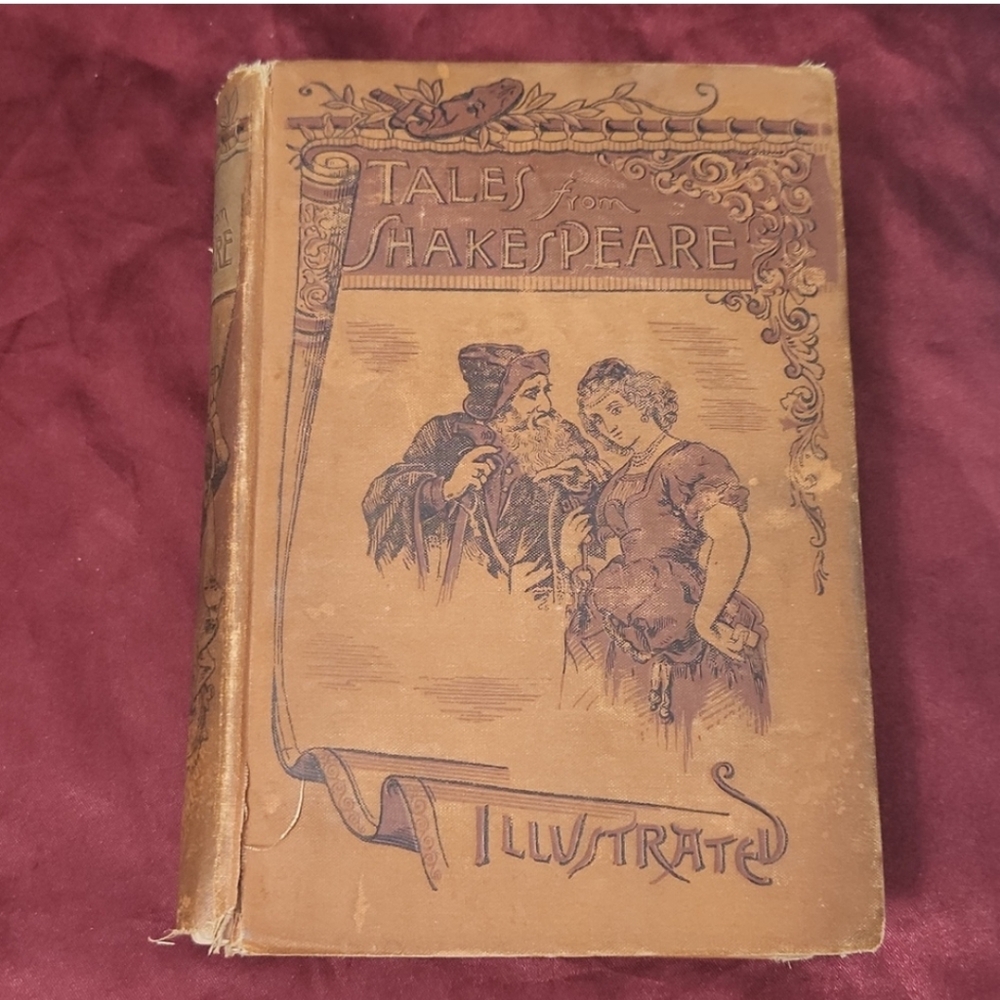 ANTIQUE 1896 Tales from Shakespeare illustrated